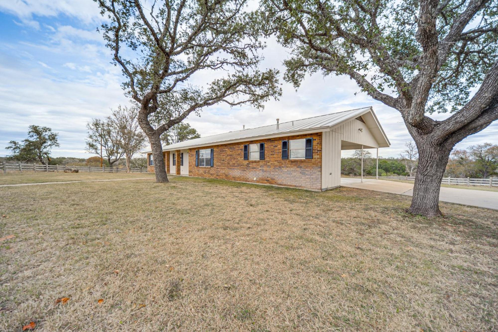 弗雷德里克斯堡Historic Hoffmann Ranch Haus Near Wineries!别墅 外观 照片