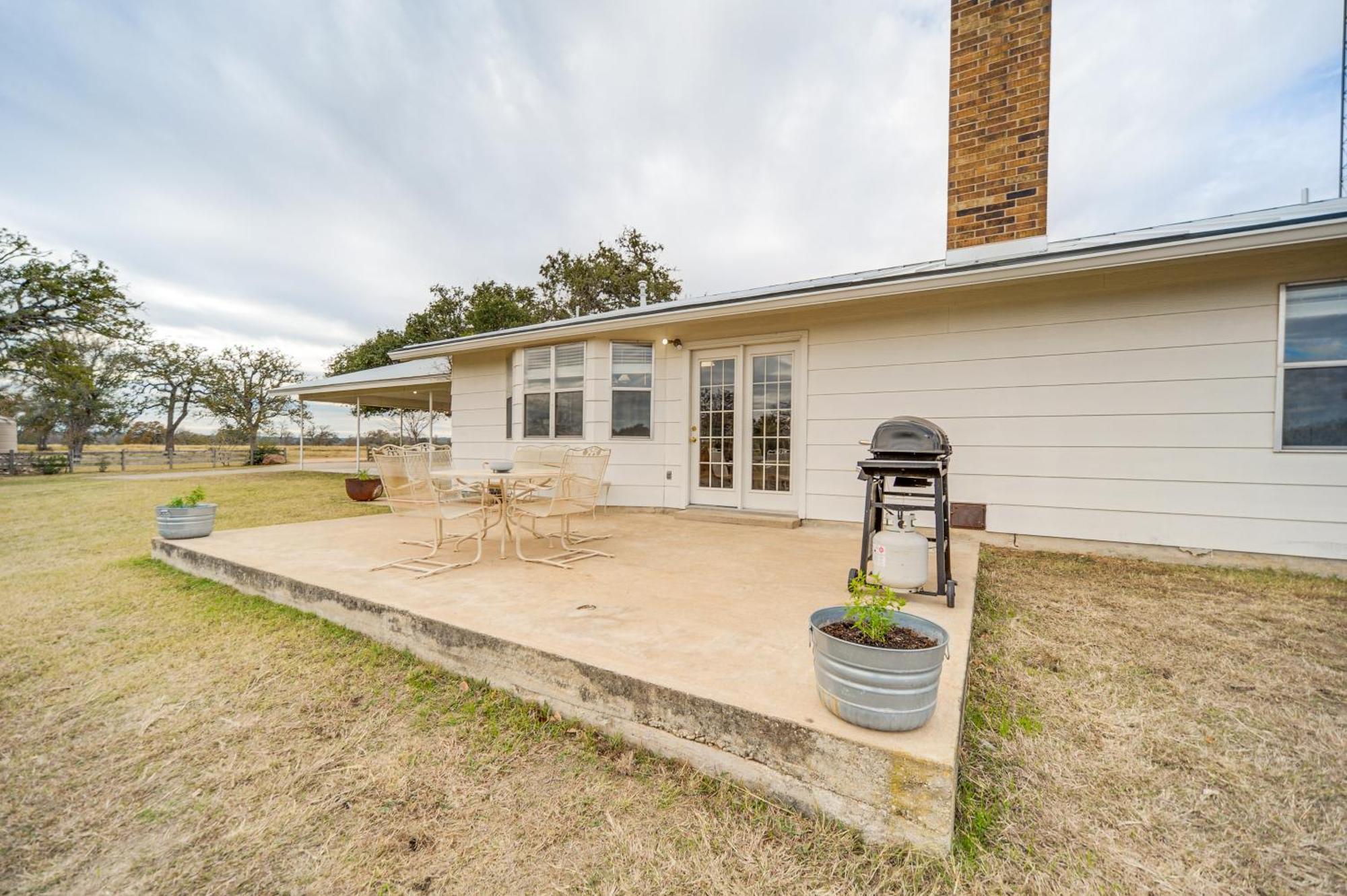 弗雷德里克斯堡Historic Hoffmann Ranch Haus Near Wineries!别墅 外观 照片